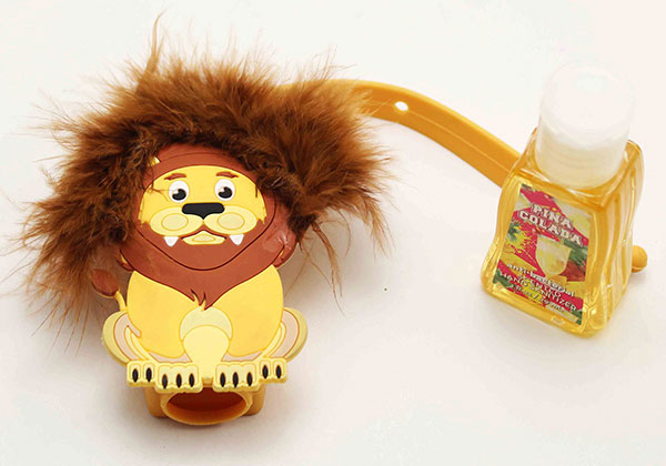 毛绒香水套_硅胶洗手液套